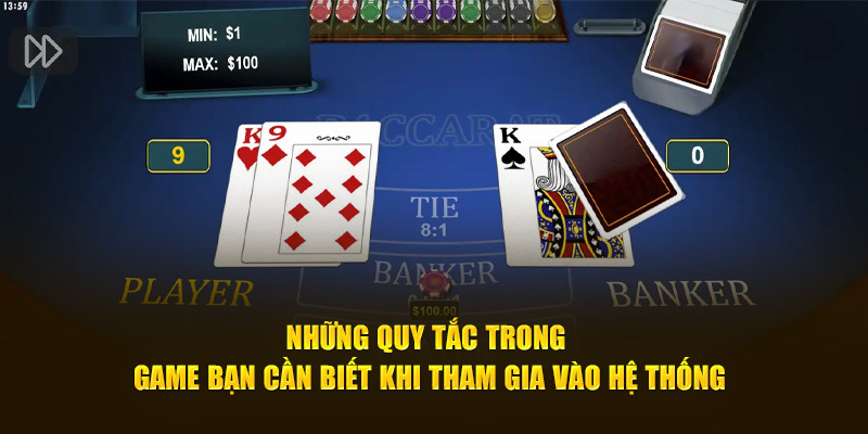 Những quy tắc trong game bạn cần biết khi tham gia vào hệ thống